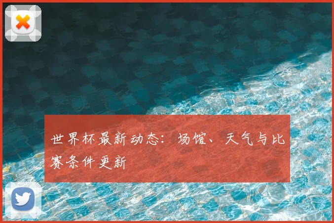世界杯最新动态：场馆、天气与比赛条件更新