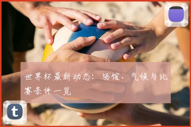 世界杯最新动态：场馆、气候与比赛条件一览